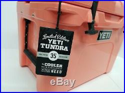 YETI Tundra 35 CORAL Cooler- New in open box. RARE