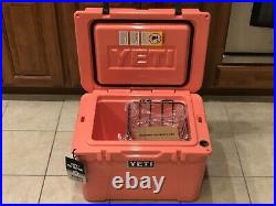 YETI Tundra 35 Cooler Coral NEW Nice! Discontinued Color Hard To Find