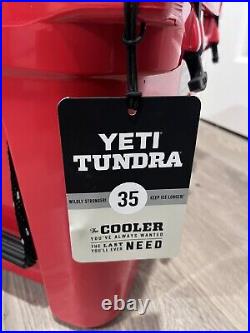 YETI Tundra 35 Cooler Rescue Red Edition
