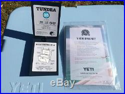 YETI Tundra 35 Cooler in Ice Blue- Brand New! Discontinued Color