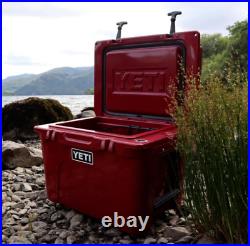 YETI Tundra 35 Cooler with Basket? Harvest Red? Factory Sealed NEW