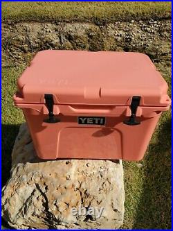 YETI Tundra 35 Coral Cooler Limited Edition Color NEW