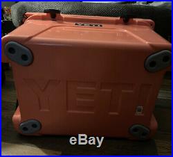 YETI Tundra 35 Coral Cooler Limited Edition Color NEW