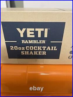 YETI Tundra 35 Hard Cooler. 2 YETI Ramblers, YETI Cocktail Shaker -King Crab NWT