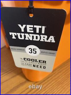 YETI Tundra 35 Hard Cooler. 2 YETI Ramblers, YETI Cocktail Shaker -King Crab NWT