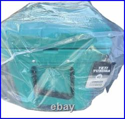 YETI Tundra 45 AQUIFER BLUE Cooler Discontinued Color New in Original Box