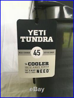 YETI Tundra 45 Charcoal Cooler Limited Edition Color NEW