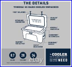 YETI Tundra 45 Cooler Big Wave Blue