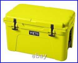 YETI Tundra 45 Cooler- Color Firefly Yellow