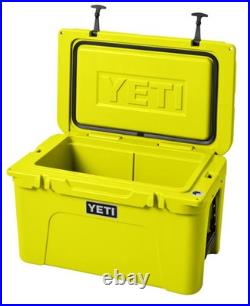 YETI Tundra 45 Cooler- Color Firefly Yellow