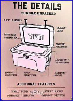 YETI Tundra 45 Cooler LIMITED EDITION CORAL COLOR