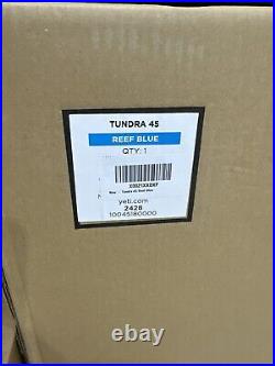 YETI Tundra 45 Cooler? Reef Blue? NEW IN BOX! SEALED