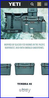 YETI Tundra 45 Cooler River Green Brand New In Packaging