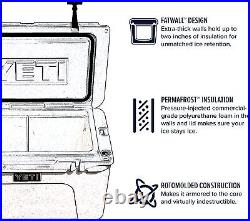 YETI Tundra 45 Cooler, White