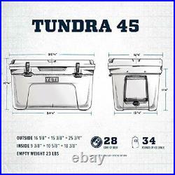 YETI Tundra 45 Cooler, White SUPER SALE