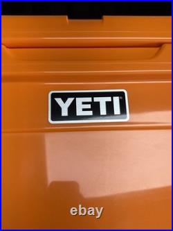 YETI Tundra 45 Cooler with Basket? King Crab Orange? NWT