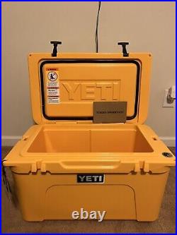YETI Tundra 45 Cooler withDry Basket Alpine Yellow + Owners Kit