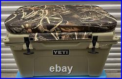 YETI Tundra 45 Desert Tan Cooler Camo Cushion New Nice! In Original Boxes