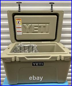 YETI Tundra 45 Desert Tan Cooler Camo Cushion New Nice! In Original Boxes