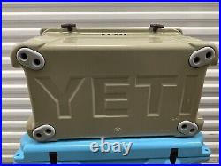 YETI Tundra 45 Desert Tan Cooler Camo Cushion New Nice! In Original Boxes