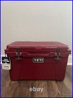 YETI Tundra 45 HARVEST RED Cooler Limited Edition Color NEW Sold Out Rare