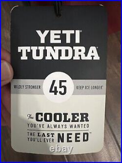 YETI Tundra 45 HARVEST RED Cooler Limited Edition Color NEW Sold Out Rare