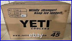 YETI Tundra 45 Hard Cooler River Green NEW