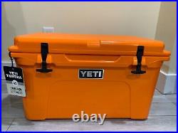 YETI Tundra 45 KING CRAB ORANGE Cooler Limited Edition Color NEW