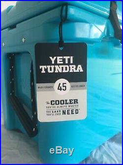 YETI Tundra 45 Reef Blue Cooler Limited Edition Color NEW