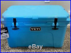 YETI Tundra 45 Reef Blue Cooler Limited Edition Color NEW DISCONTINUED