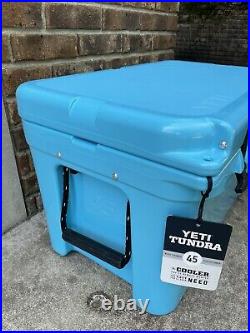 YETI Tundra 45 Reef Blue Cooler Limited Edition New with Tag RARE Discontinued