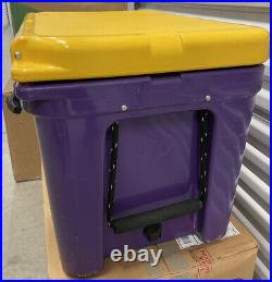 YETI Tundra 50 LSU or Vikings EXTREMELY RARE Used Purple and yellow Cooler