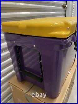 YETI Tundra 50 LSU or Vikings EXTREMELY RARE Used Purple and yellow Cooler