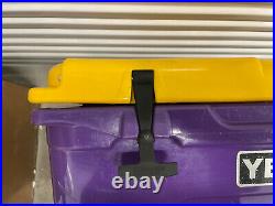 YETI Tundra 50 LSU or Vikings EXTREMELY RARE Used Purple and yellow Cooler