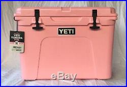 YETI Tundra 50 PINK Cooler Limited Edition Color with Hat NEW