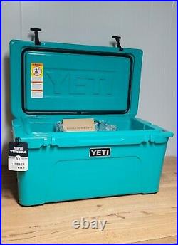YETI Tundra 65 Cooler Aquifer Blue New Other With Tags read description