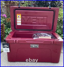 YETI Tundra 65 Cooler Harvest Red NEW With Tag. SOLD OUT Limited Edition