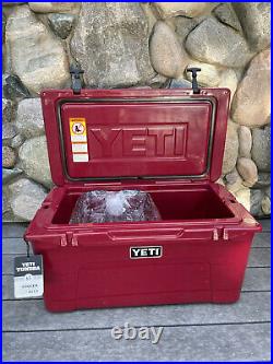 YETI Tundra 65 Cooler Harvest Red Rich- Wine Awesome New- Limited Edition
