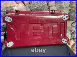 YETI Tundra 65 Cooler Harvest Red Rich- Wine Awesome New- Limited Edition