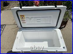 YETI Tundra 65 Cooler Used Once Excellent Condition Bear-Resistant White