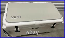 YETI Tundra 65 Cooler White With Yeti Top Seadek Pad Nice New With Tag