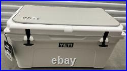 YETI Tundra 65 Cooler White With Yeti Top Seadek Pad Nice New With Tag