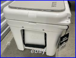 YETI Tundra 65 Cooler White With Yeti Top Seadek Pad Nice New With Tag