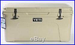 YETI Tundra 65 Cooler with Dry Goods Basket -Tan