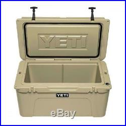 YETI Tundra 65 Cooler with Dry Goods Basket -Tan