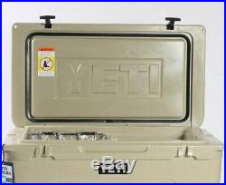 YETI Tundra 65 Cooler with Dry Goods Basket -Tan