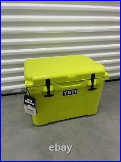 YETI Tundra Chartreuse 35 Cooler NWT LIMITED EDITION Color