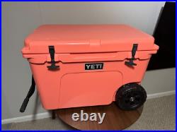 YETI Tundra HAUL Cooler CORAL LIMITED EDITION RARE DISCONTINUED COLOR