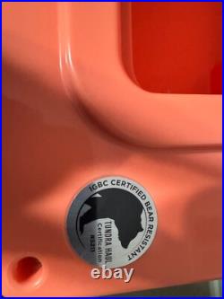 YETI Tundra HAUL Cooler CORAL LIMITED EDITION RARE DISCONTINUED COLOR