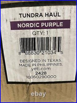 YETI Tundra HAUL Cooler LIMITED EDITION NORDIC PURPLE New Other